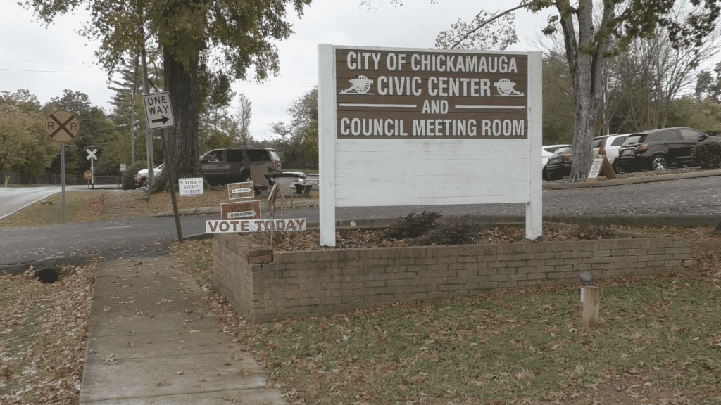 Chickamauga Civic Center opened as an additional voting location