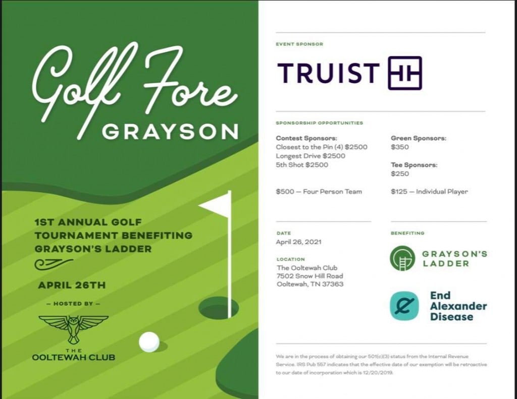 Golf Fore Grayson - Grayson's Ladder