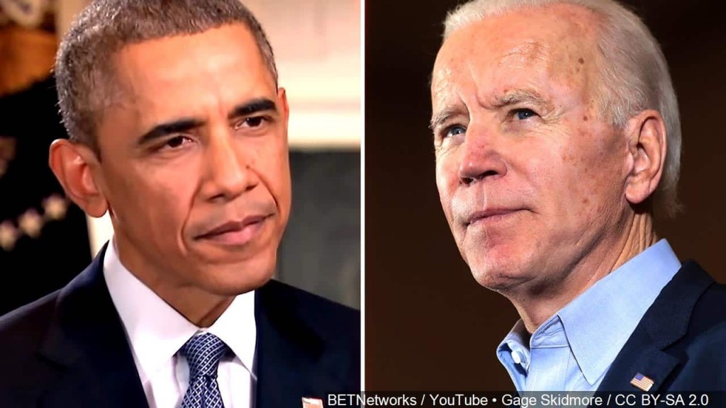 BETNetworks / YouTube  / CC BY-SA 2.0 Biden & Obama