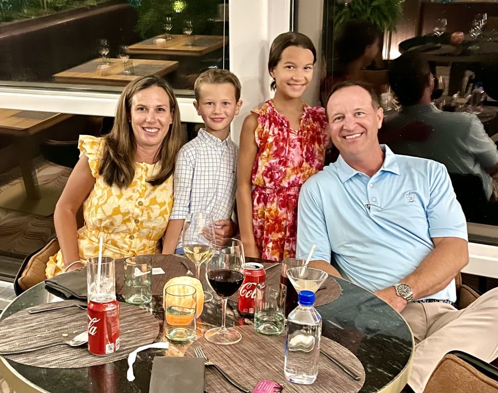 Swinford Family Aboard Celebrity Cruise Ship
