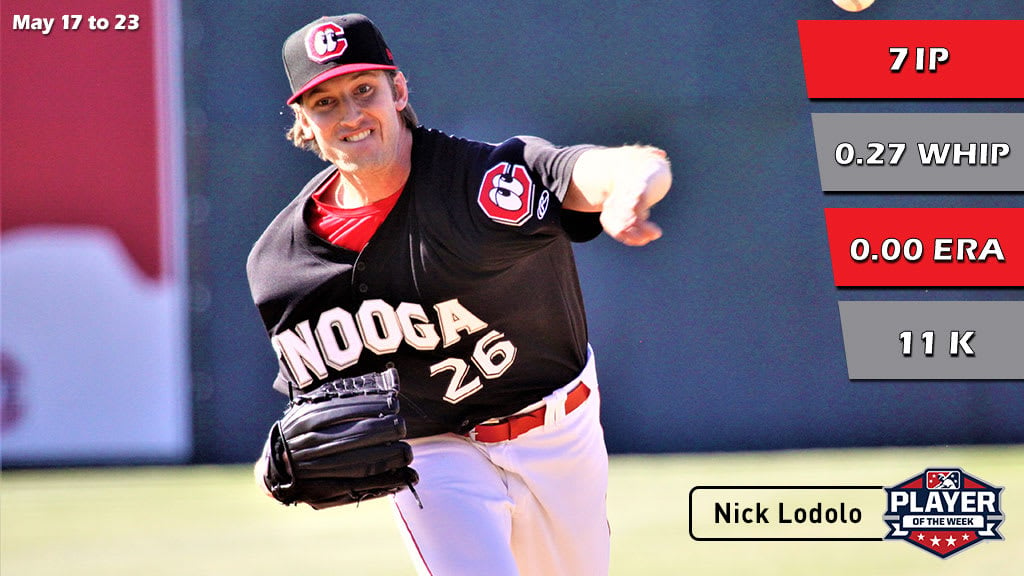 Chattanooga Lookouts Pitcher Nick Lodolo Called Up to Triple A