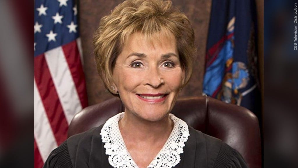 Judy Sheindlin on “Judge Judy”