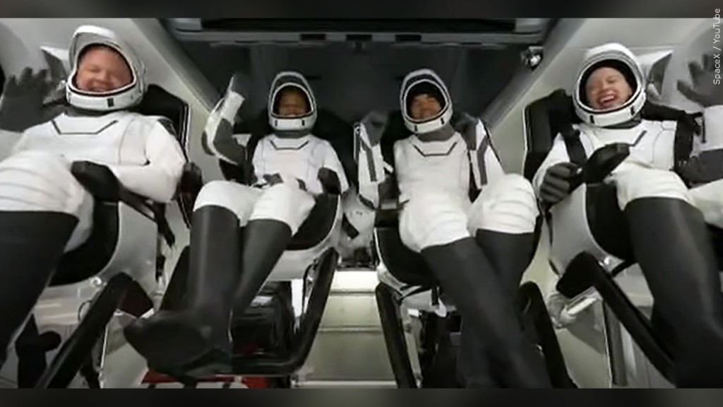 SpaceX Inspiration4 crew