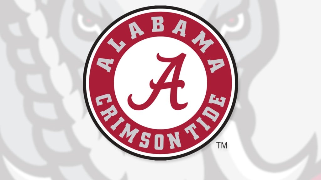 Alabama Crimson Tide Logo Primaryonwhite