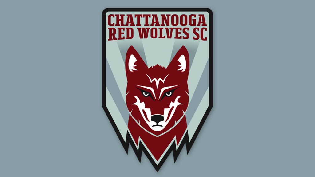 Chattanoogaredwolves Logo Cleanongrey