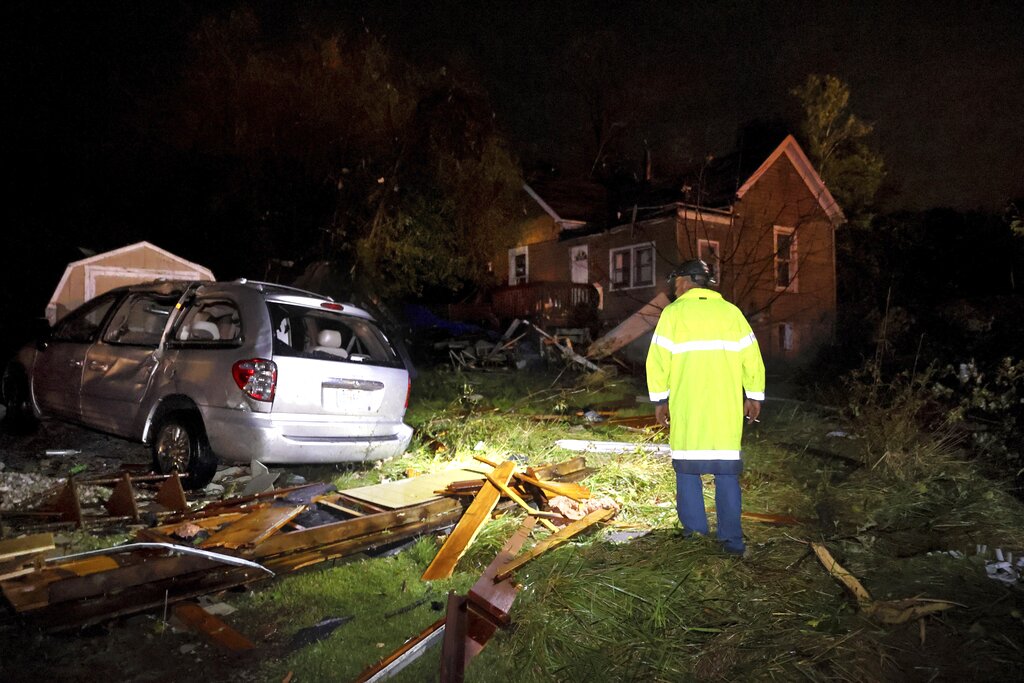 Tornado Damage in Missouri