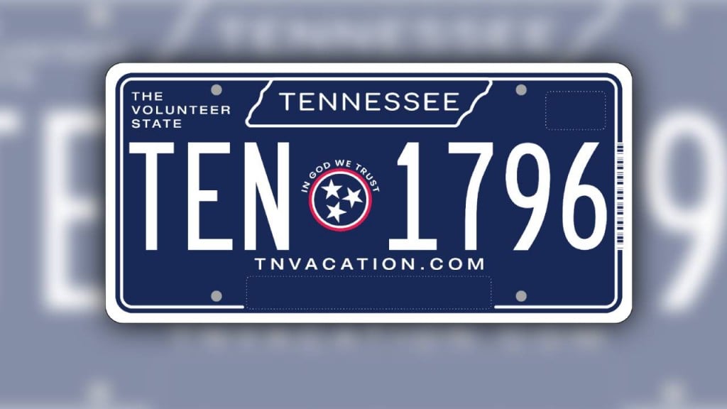 TN License Plate