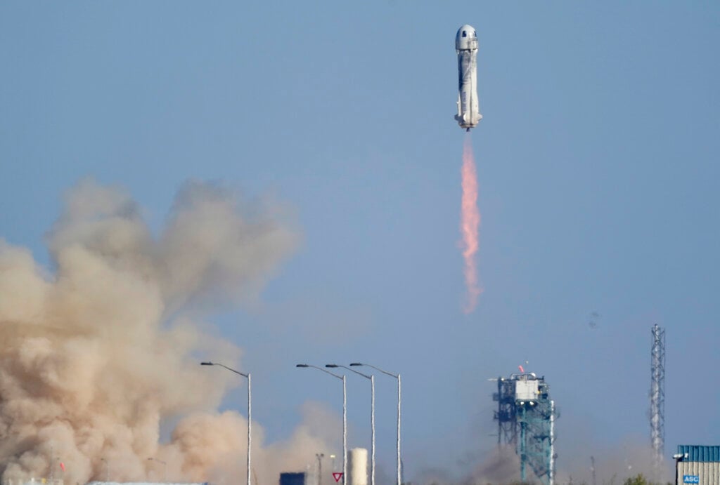 Blue Origian Flight, OCt. 13, 2021