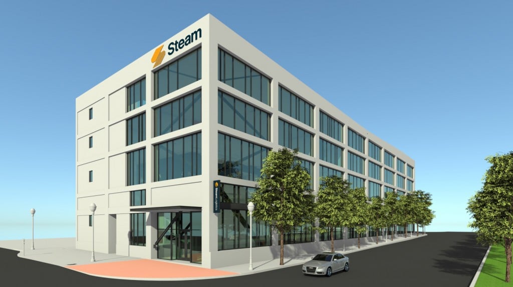 John Ross Building Steam Logistics Logo Signage Revised