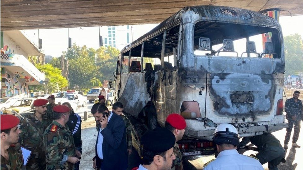 SYRIAN BUS ATTACK