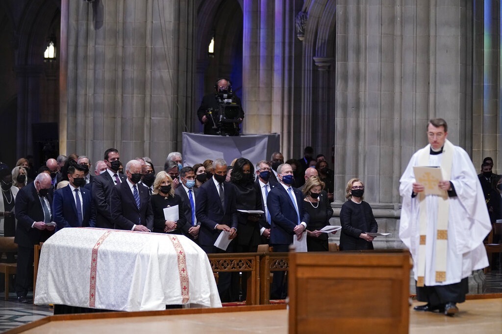 Biden Powell Funeral