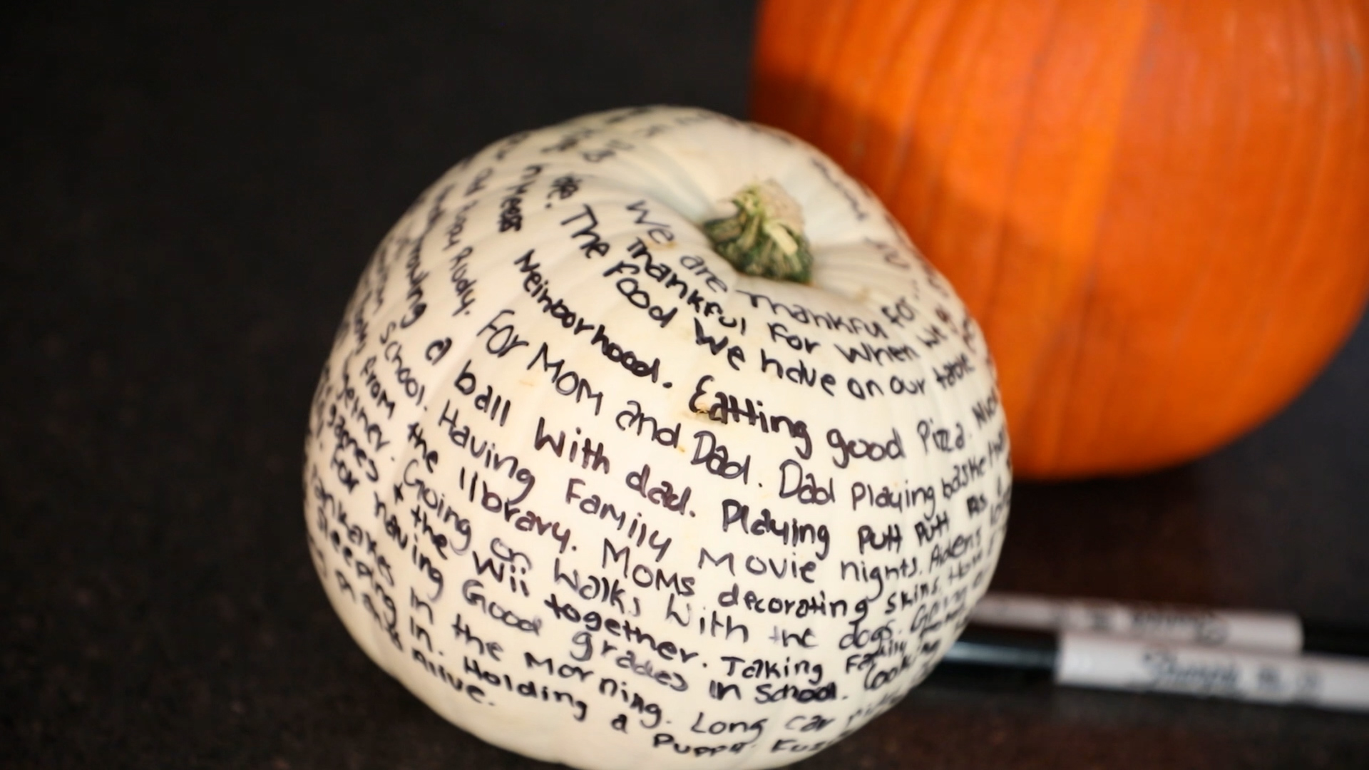Mom To Mom - Gratitude Pumpkin - WDEF