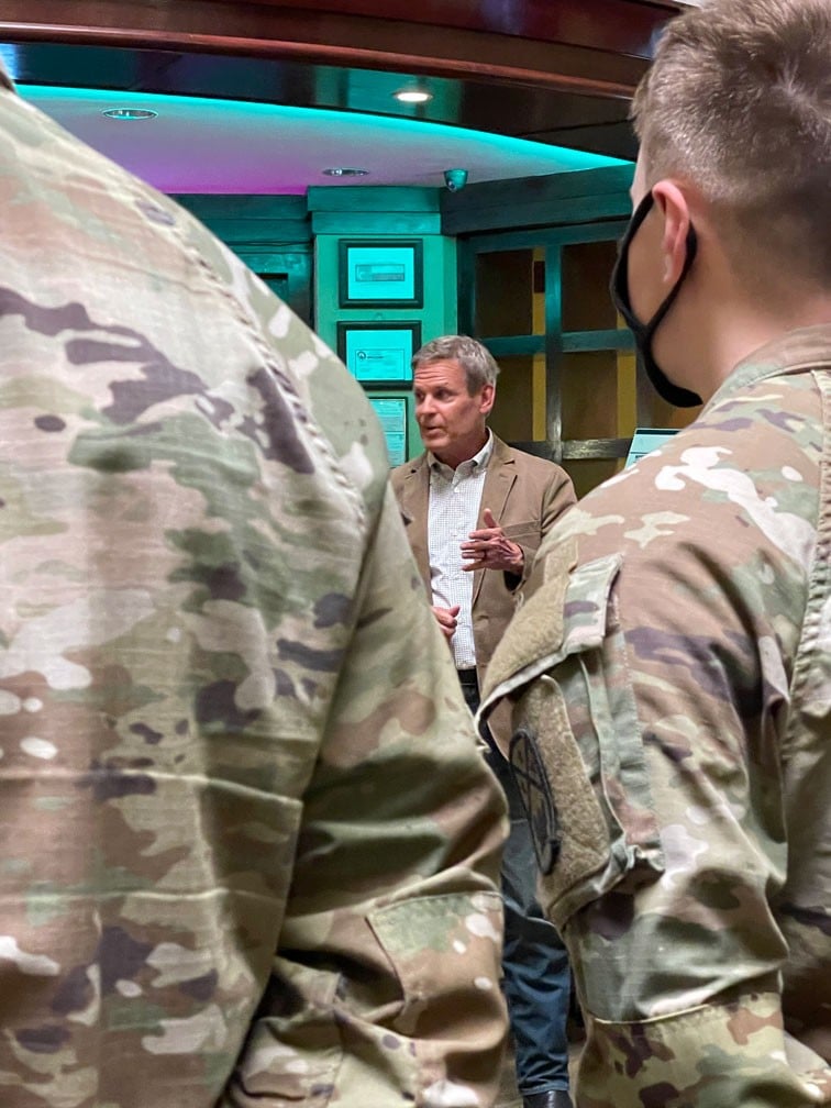 Gov Lee National Guard