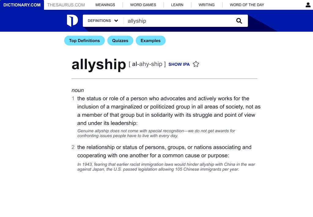 Word Of The Year Dictionary.com