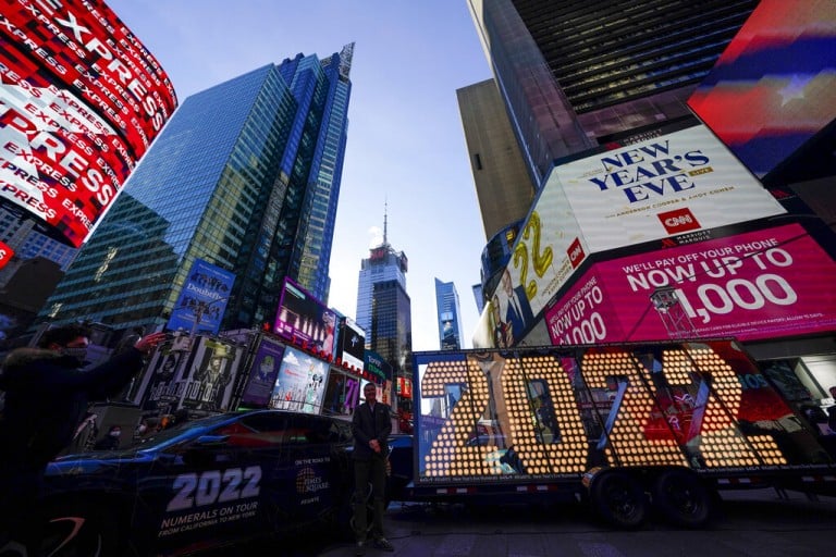Virus Outbreak New Years Eve New York