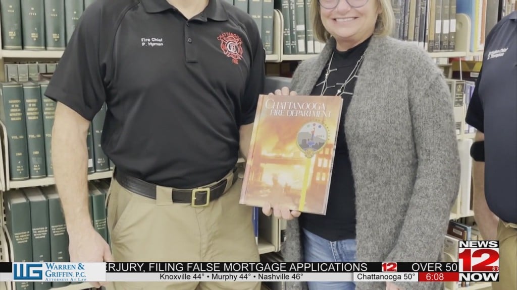 Chattanooga Fire Department Celebrates 150 Years With Commemorative Book