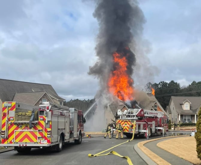 Kenton Ridge Circle Fire 1