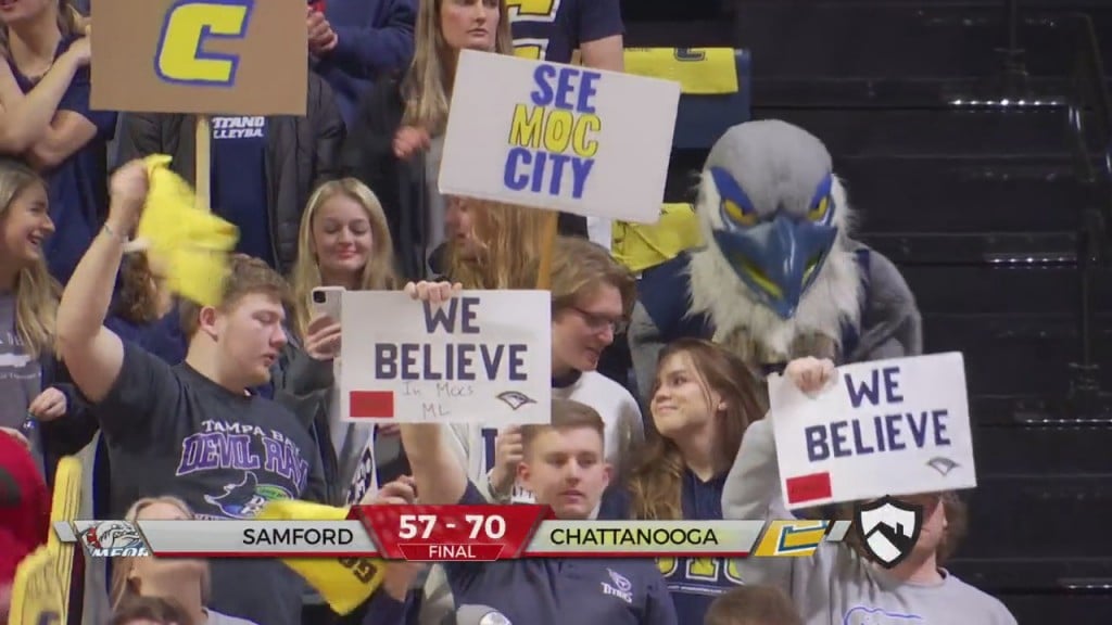 Mocs Men Dominate On Senior Day, 70 57
