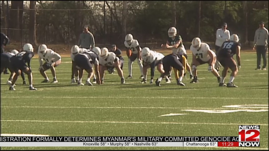Mocs Open Spring Football Practice