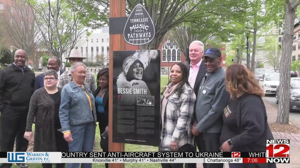 Bessie Smith Music Pathways Marker Dedicated