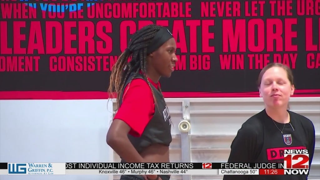 Rhyne Howard Has First Practice With Atlanta Dream