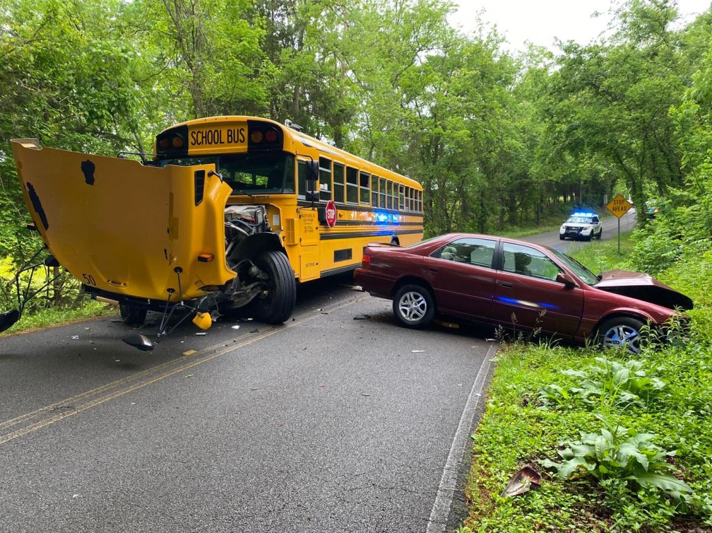 Three students taken to hospital after morning school bus crash - WDEF