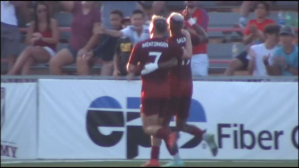Chattanooga Red Wolves With Record 7 Goals In Beating Charlotte