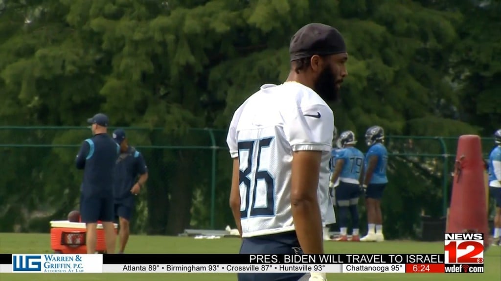 Josh Malone And Others Looking To Make Impression In Titans Summer Camp