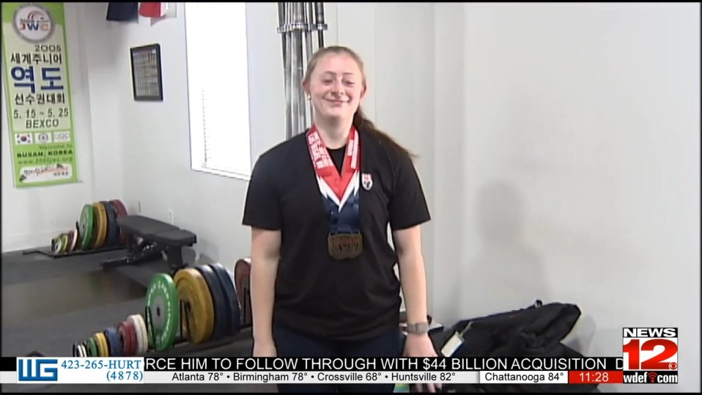Hixson Weightlifter Olivia Reeves Dominates At U.s. Junior Nationals