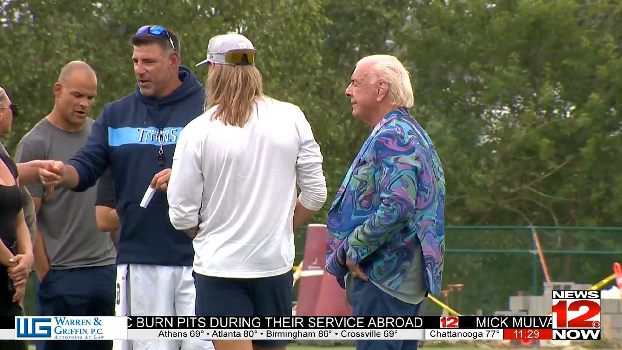 NFL training camp updates 2022: Ric Flair visits Tennessee Titans