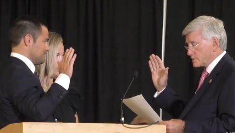 Weston Sworn In