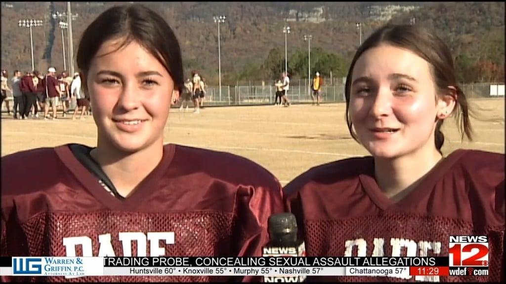 Fraternal Twin Sisters Handle Place Kicking Duties For Dade Co