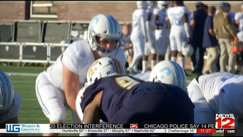 Mocs Expect Another Tough Game Against The Citadel