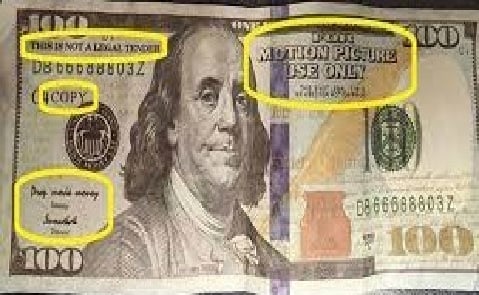 Fake Movie Money