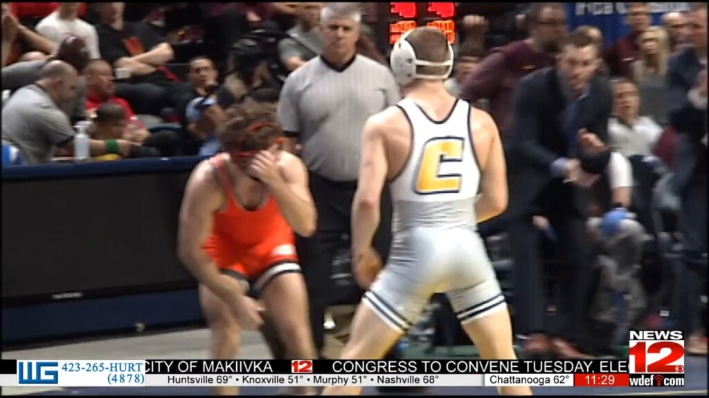 Mocs Wrestler Brayden Palmer Falls In Southern Scuffle Finals