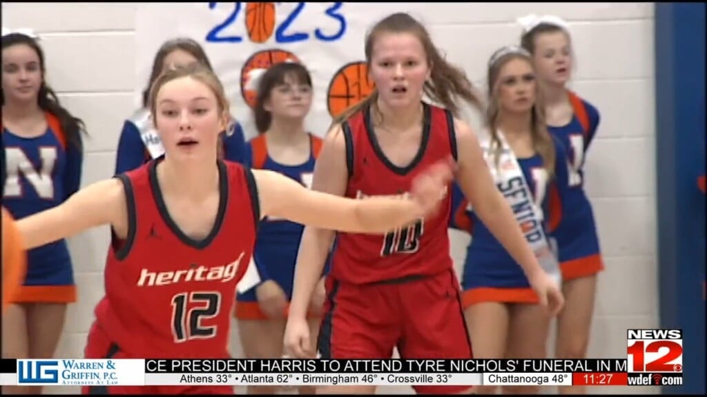 Heritage Girls Hand Nw Whitfield First Region Loss Of The Year