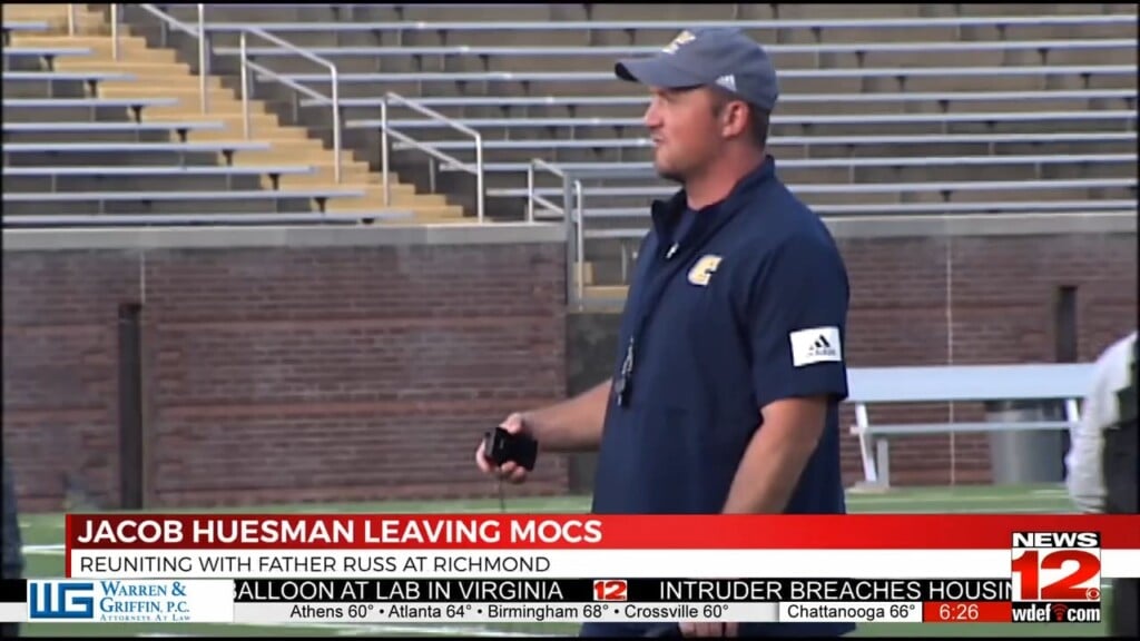 Mocs Assistant Jacob Huesman Heading To Richmond To Coach With His Father