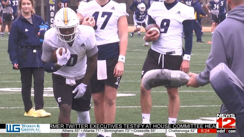 Utc Starts Spring Football