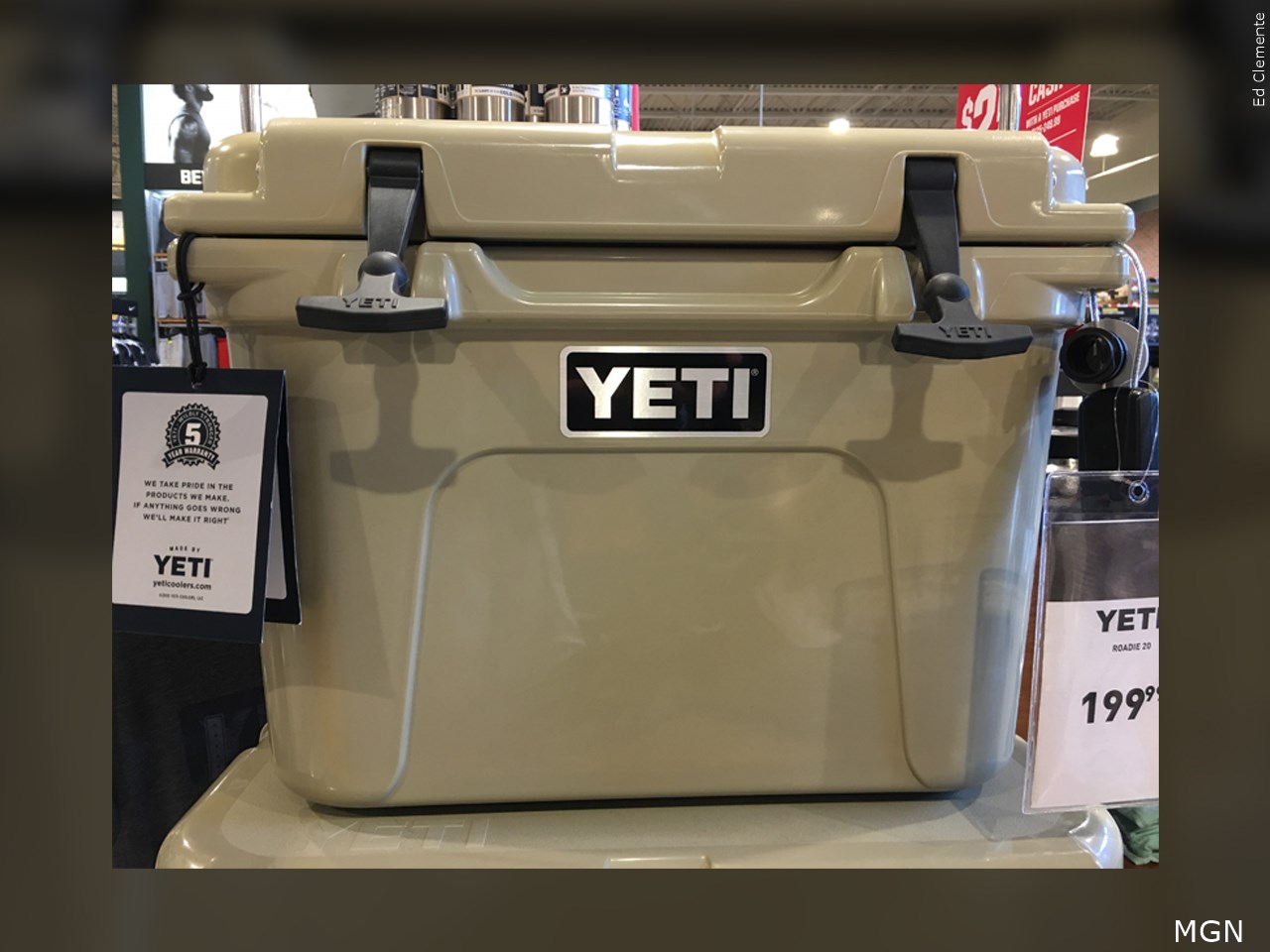 Yeti recalls 1.9 million coolers and cases for hazard WDEF