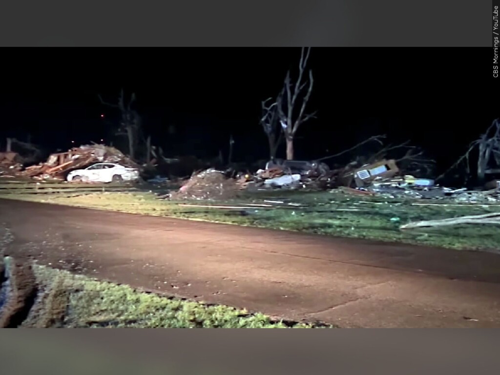 Mississippi tornado damage