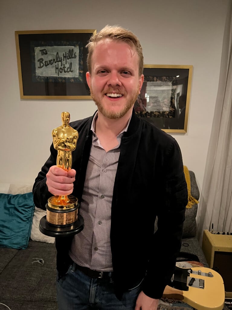 Ben Murphy With Best Vfx Oscar