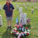 Boy Scouts place 55,000 flags on graves to honor veterans