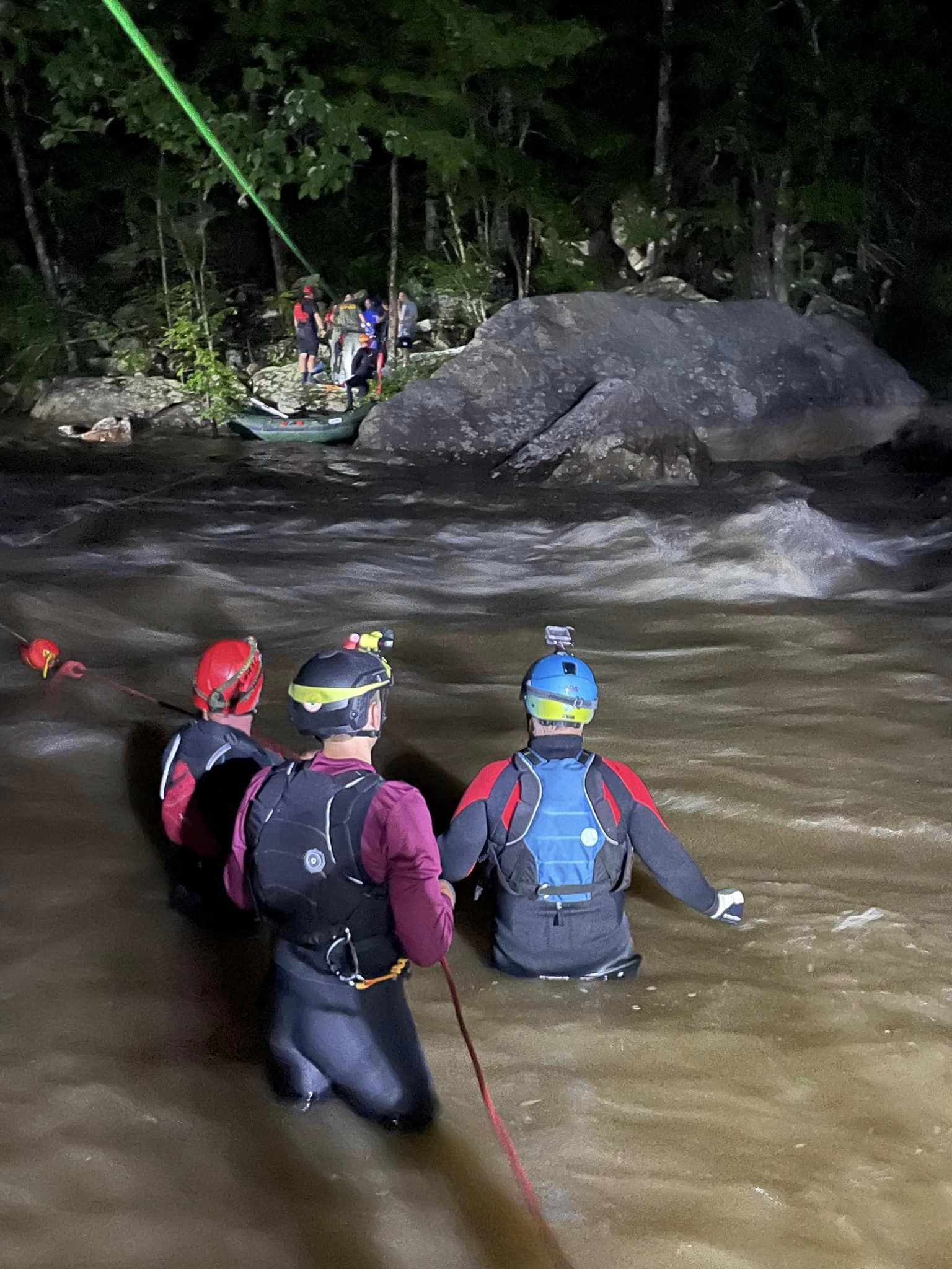 First responders rescue two juveniles trapped at creek - WDEF