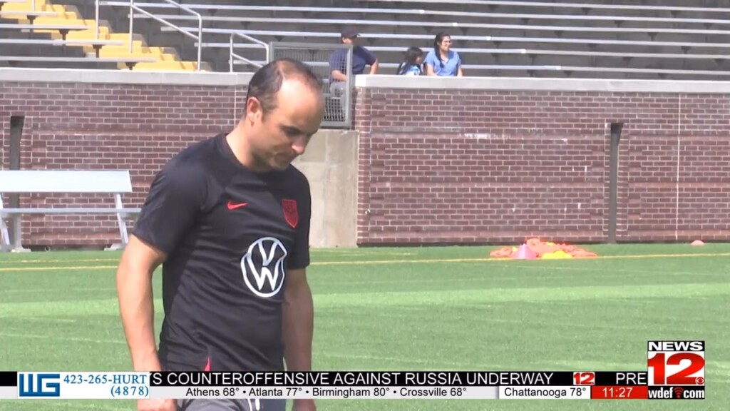 Landon Donovan And Volkswagen Aid Chattanooga Soccer Clinic