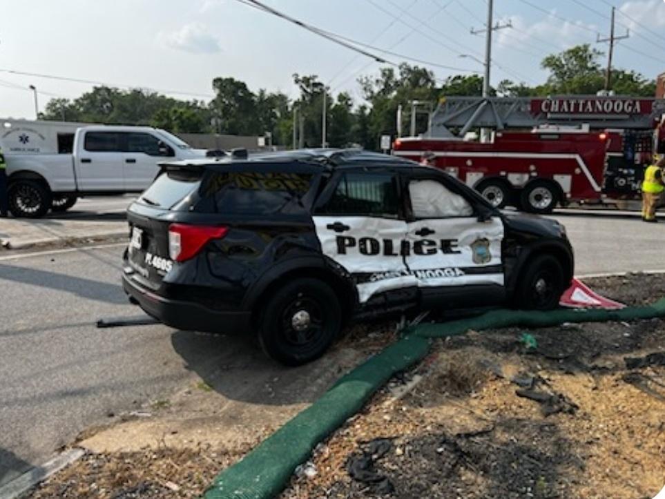 Chattanooga Police wreck