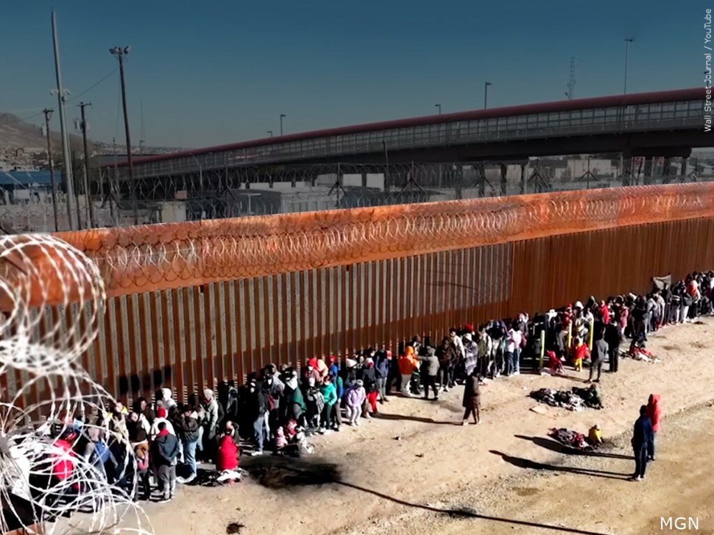 Migrants at U.S. Border