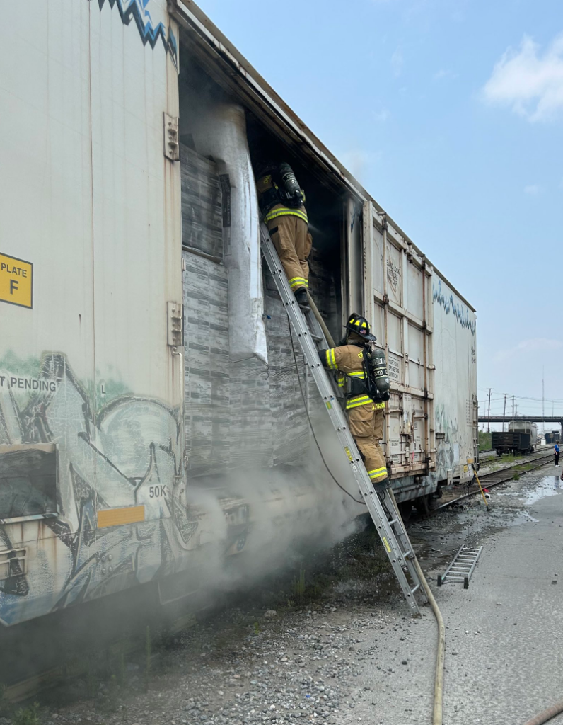 Train Fire