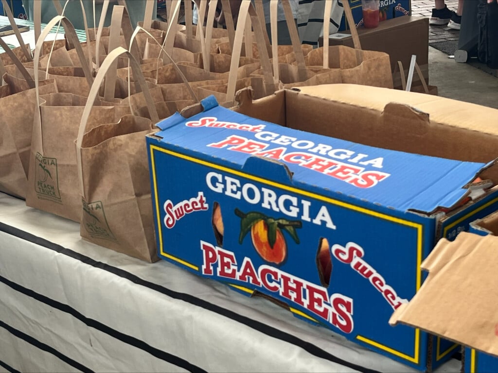 Georgia peaches