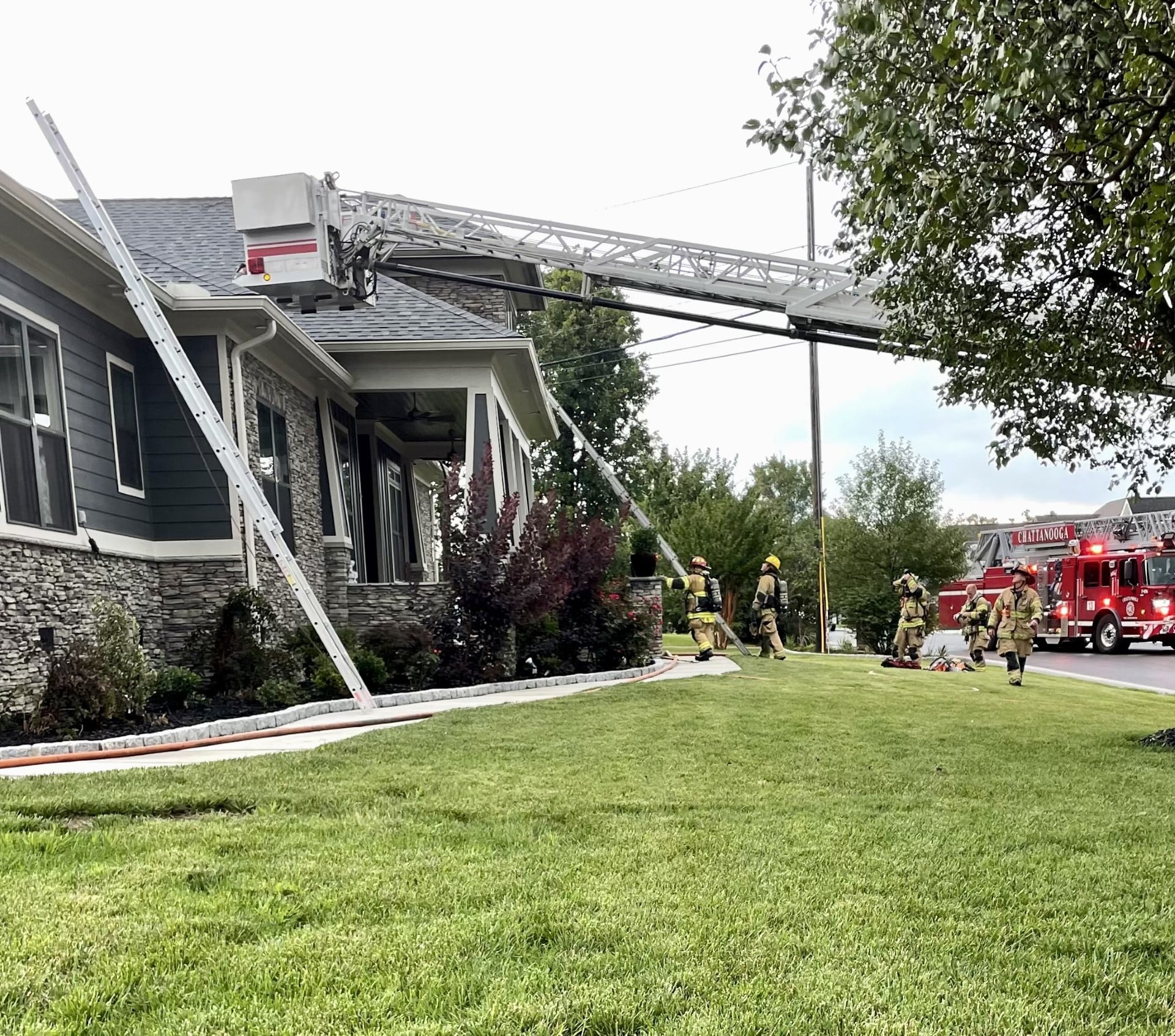 CFD believes lightning strike caused residential fire Sunday afternoon ...