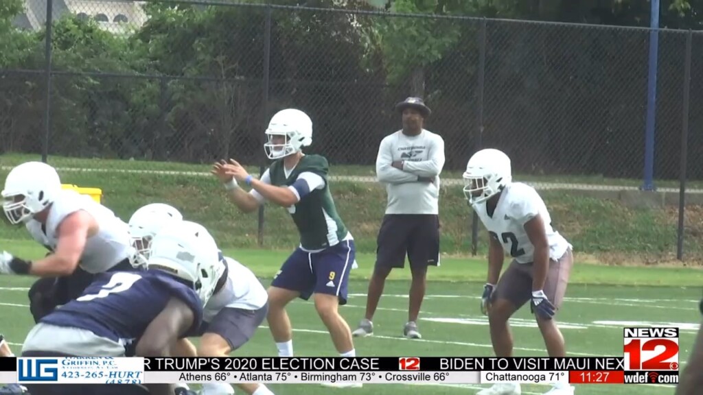 Mocs Quarterback Battle Now A Two Man Race